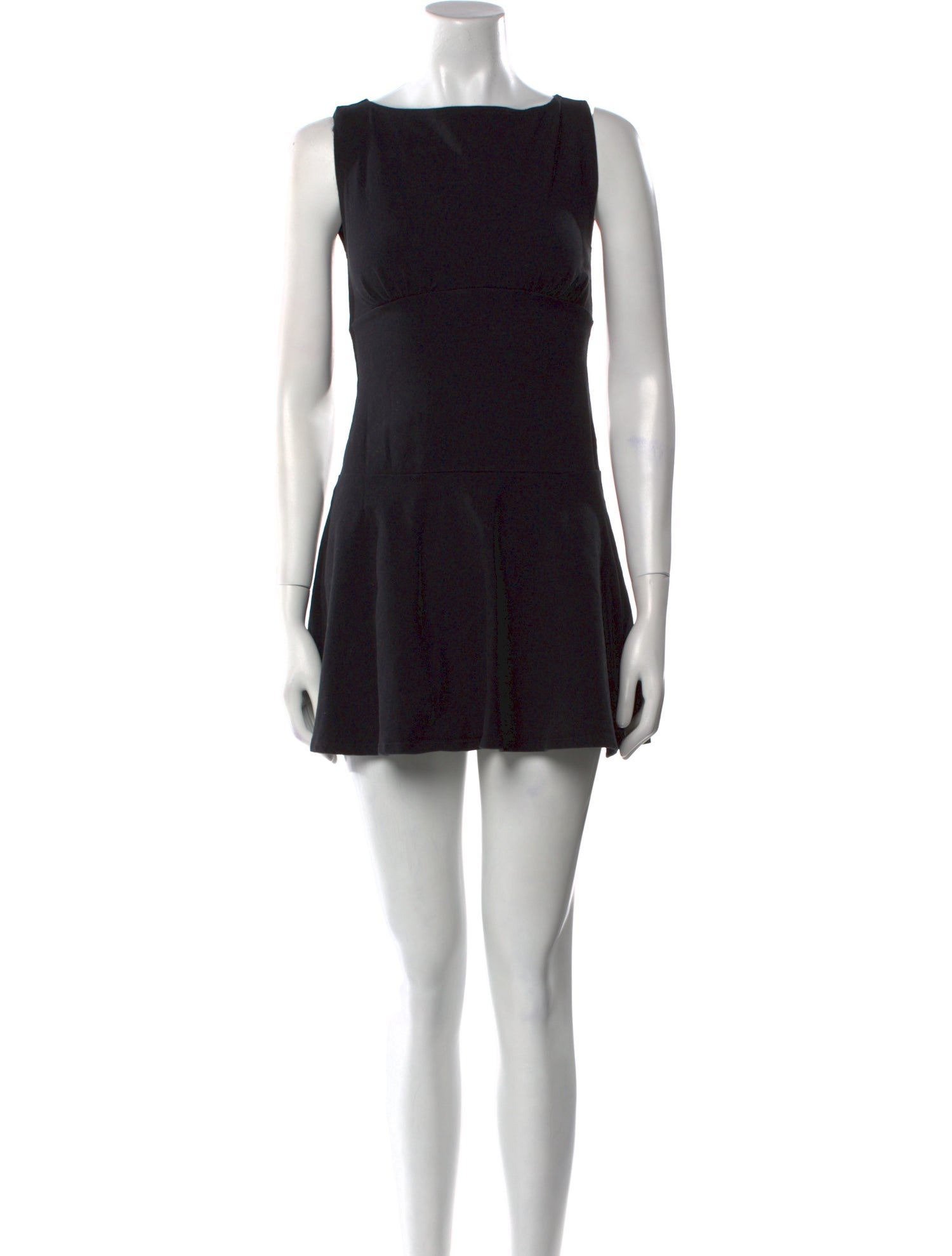 Reformation Bateau Neckline Mini Dress