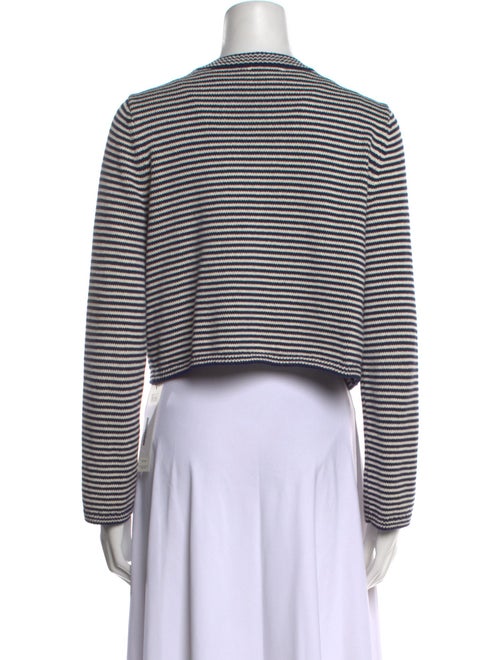 Reformation Striped V-Neck Sweater