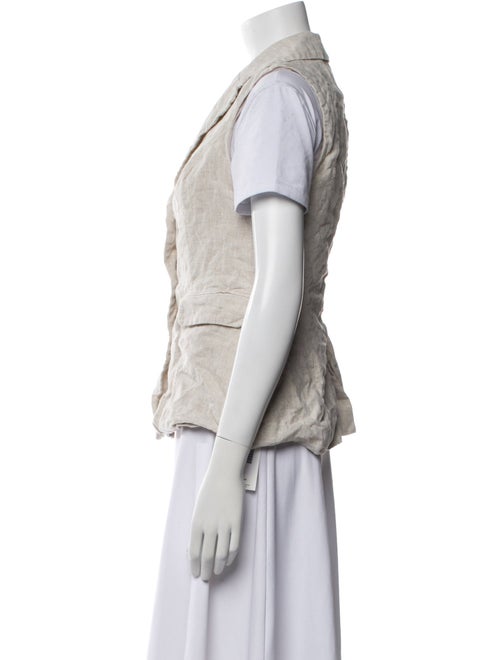 Reformation Linen Printed Vest