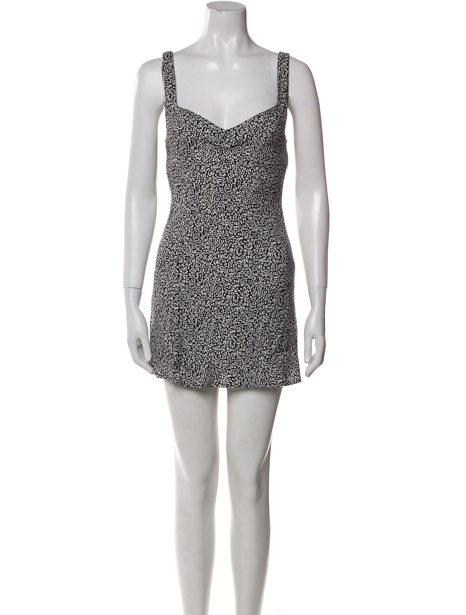 Reformation Printed Mini Dress