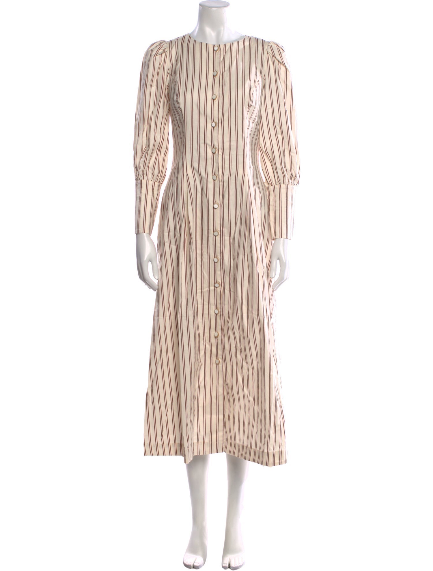 Reformation Striped Long Dress w/ Tags
