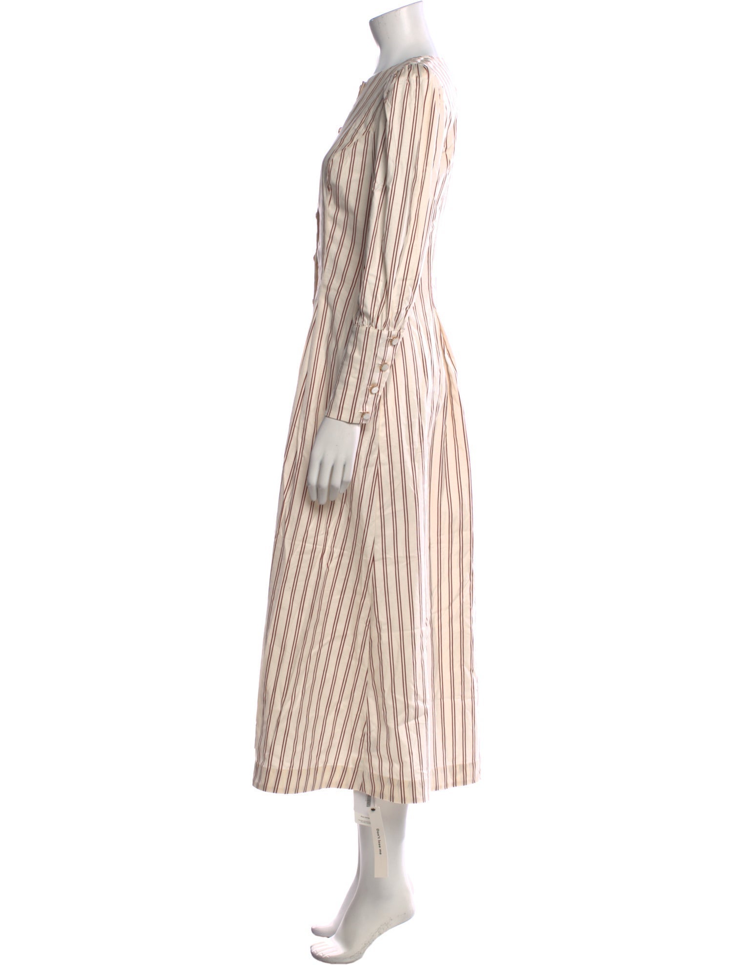 Reformation Striped Long Dress w/ Tags