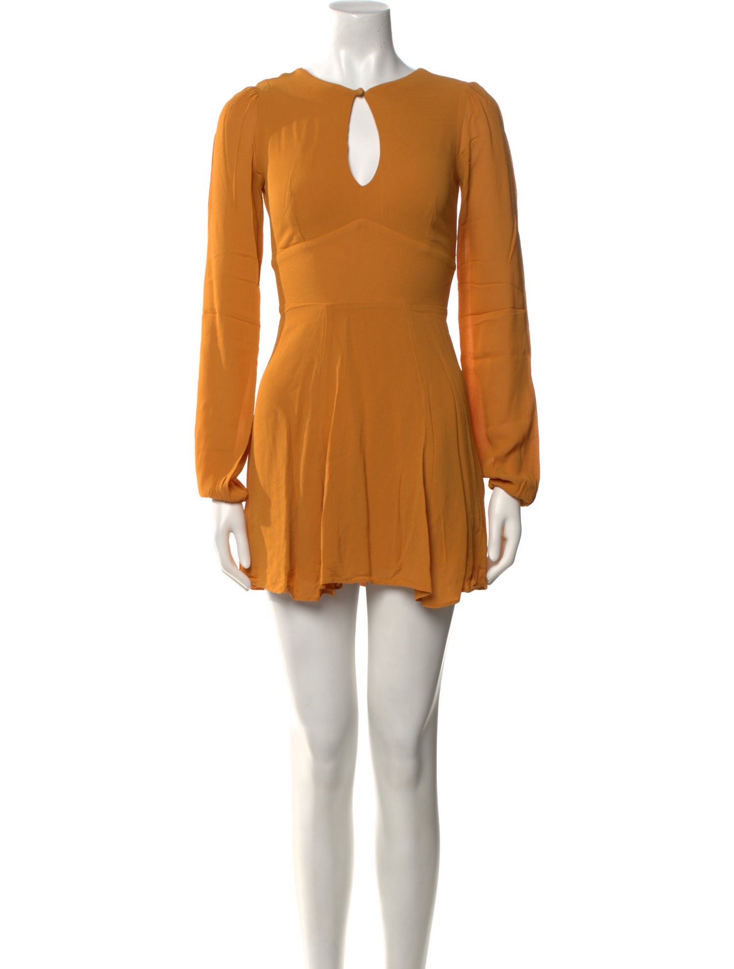 Reformation V-Neck Mini Dress