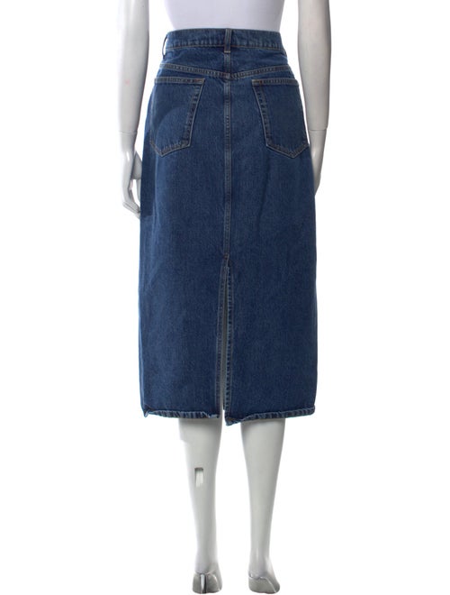 Reformation Whipstitch Trim Midi Length Skirt