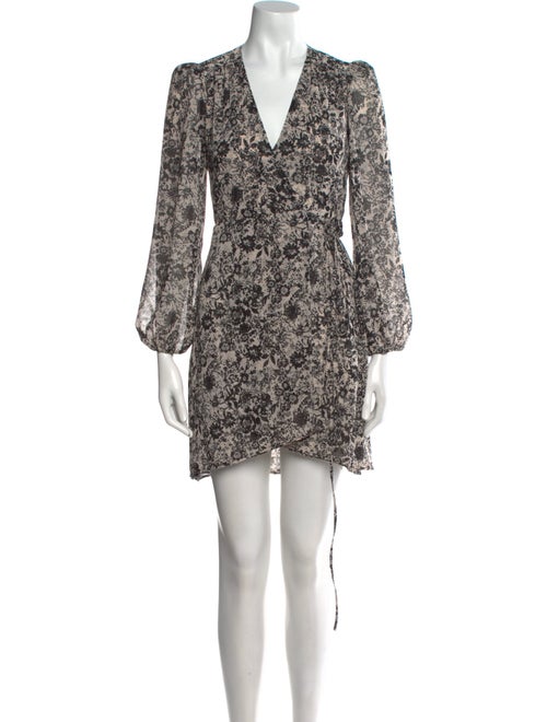 Reformation Floral Print Mini Dress