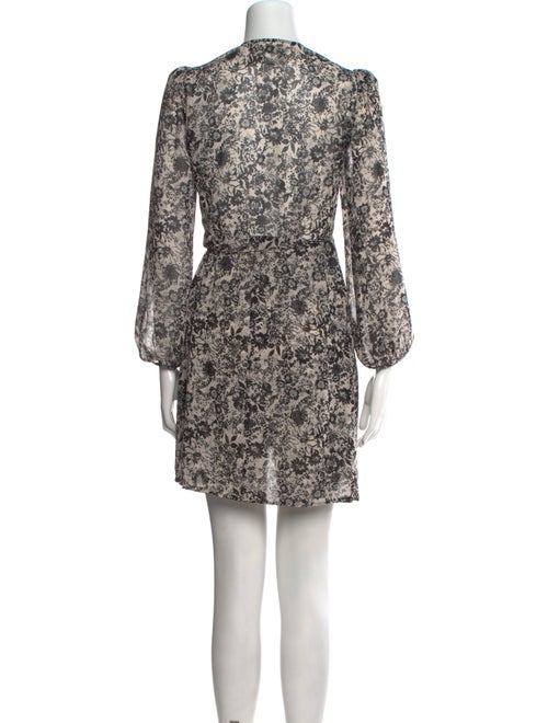 Reformation Floral Print Mini Dress