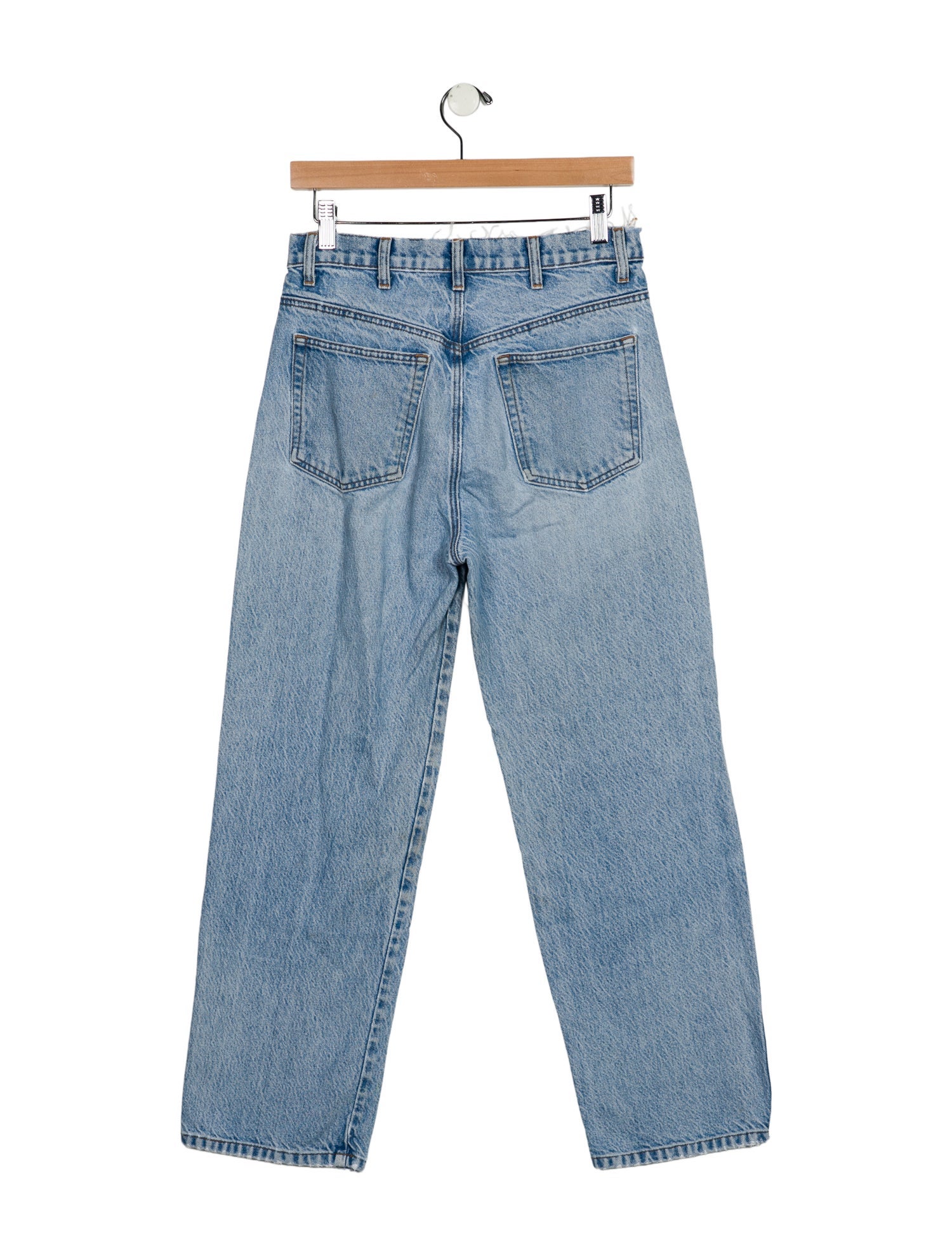 Reformation Mid-Rise Straight Leg Jeans