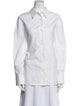 Reformation Long Sleeve Button-Up Top