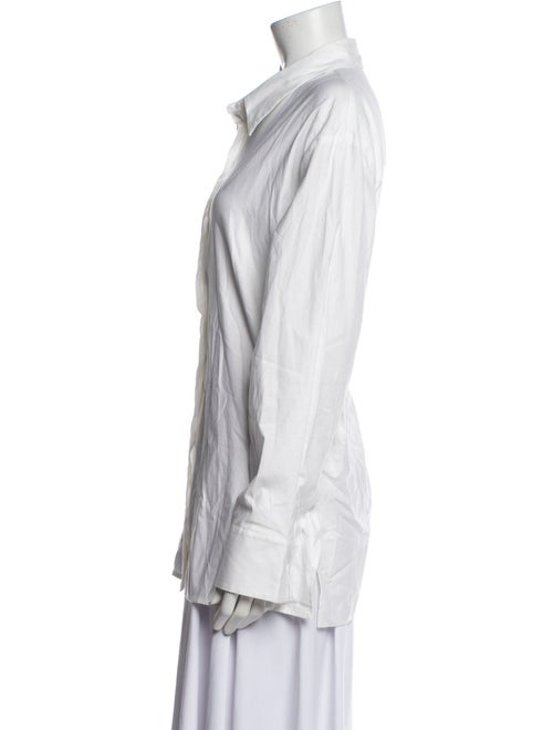 Reformation Long Sleeve Button-Up Top