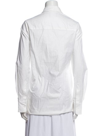 Reformation Long Sleeve Button-Up Top