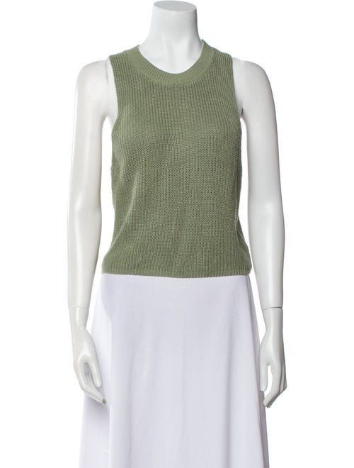 Reformation Printed Scoop Neck Top