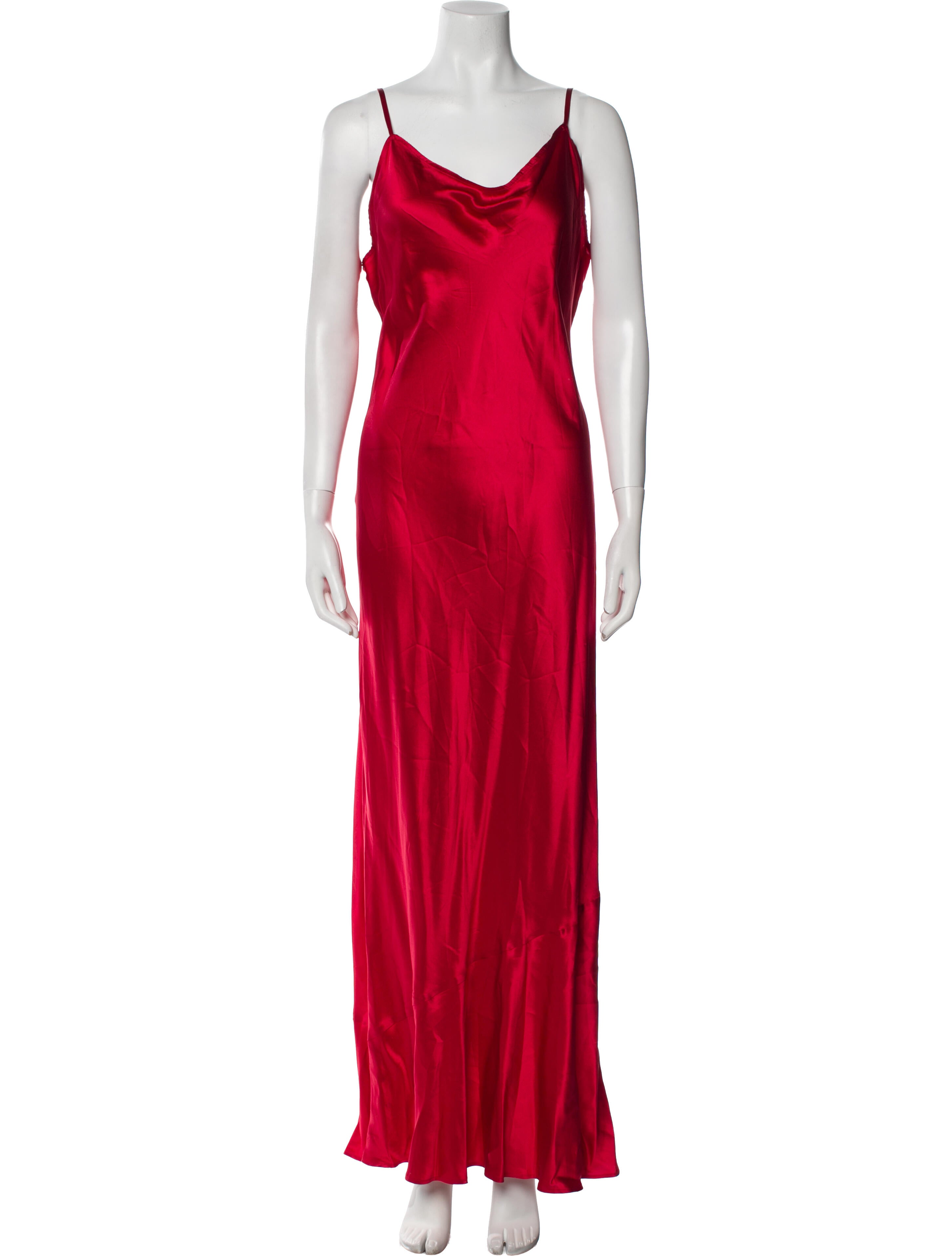 Reformation Silk Long Dress