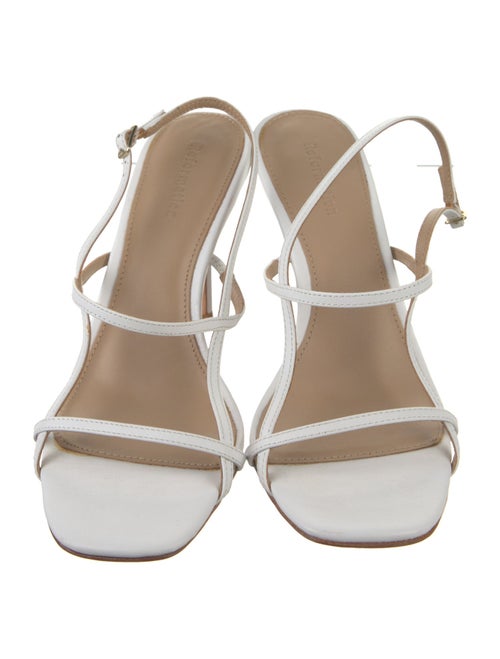 Reformation Leather Slingback Sandals