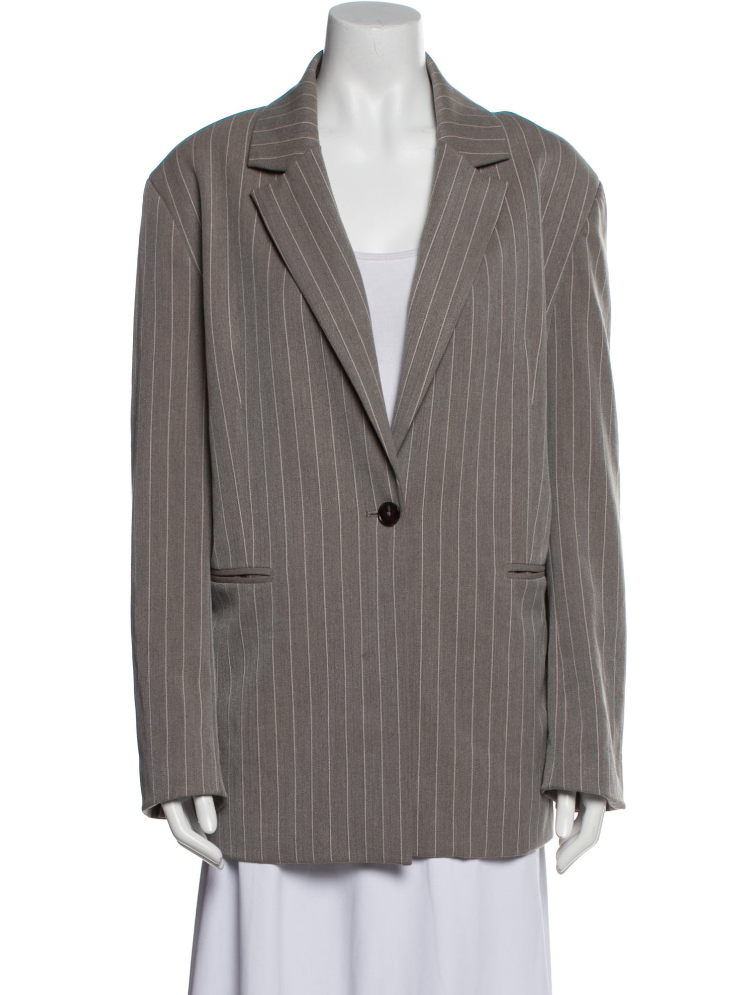Reformation Striped Blazer