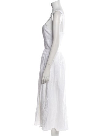 Reformation Linen Long Dress