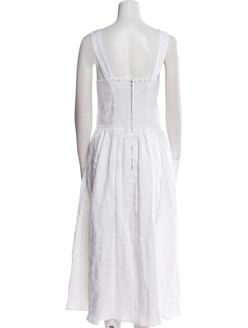 Reformation Linen Long Dress