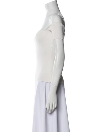 Reformation Off-The-Shoulder Short Sleeve Top