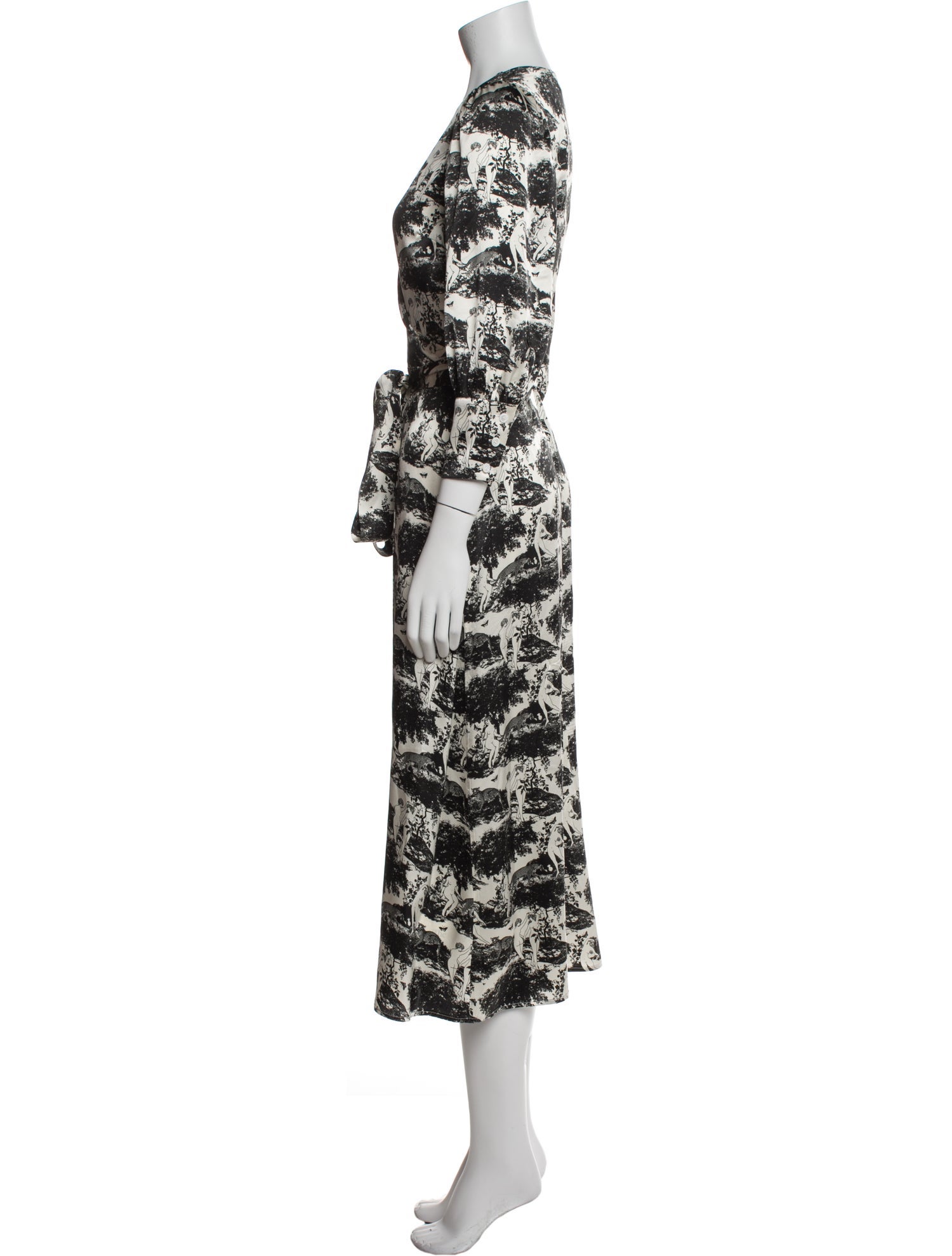 Reformation Printed Robe