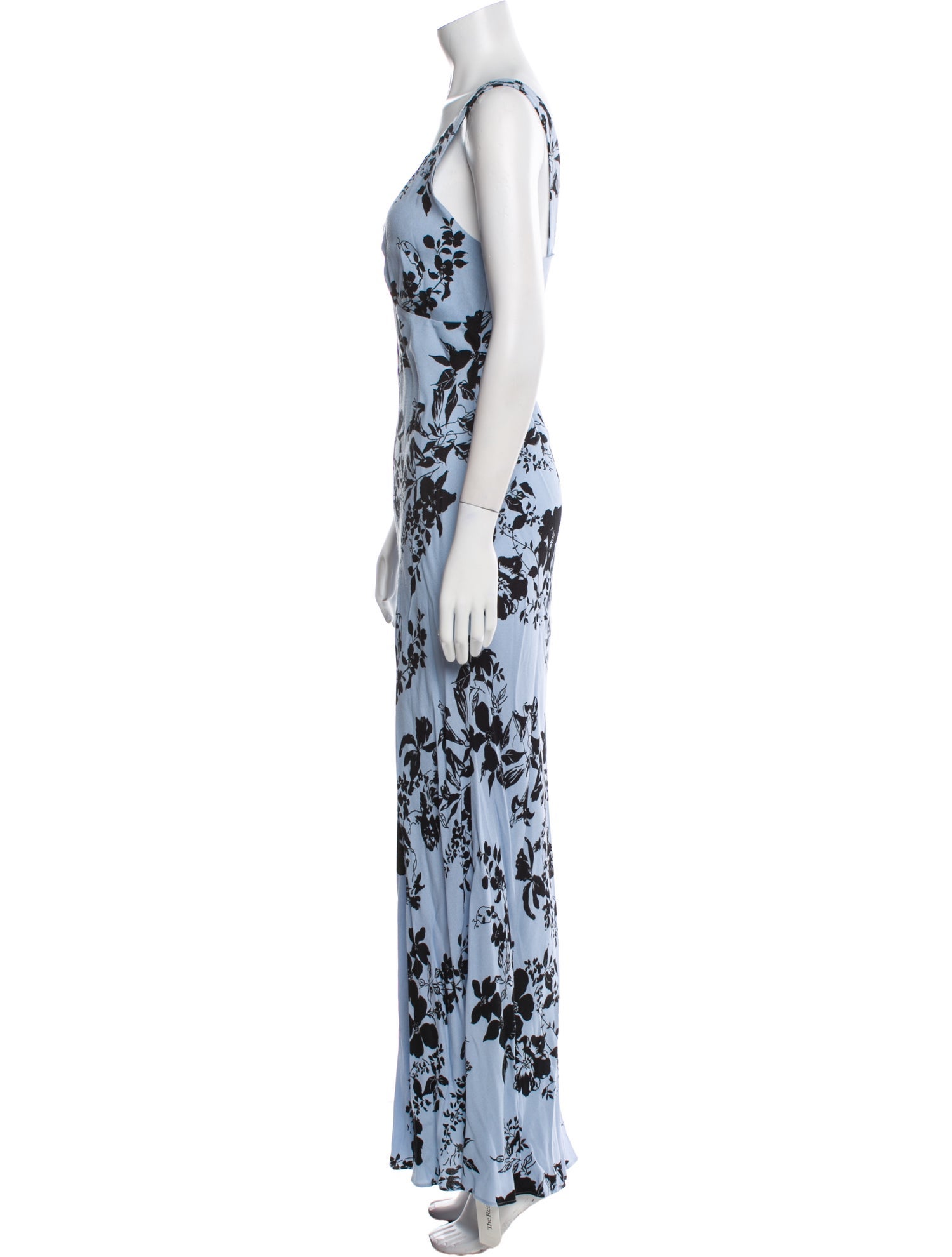 Reformation Printed Long Dress