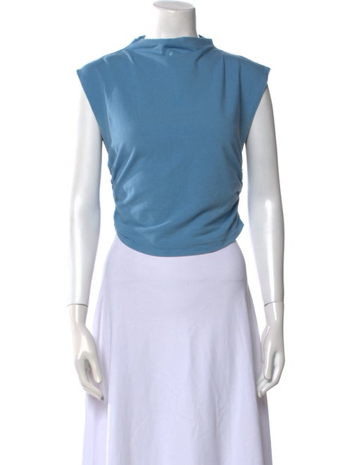 Reformation Cowl Neck Sleeveless Crop Top