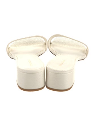 Reformation Leather Slides