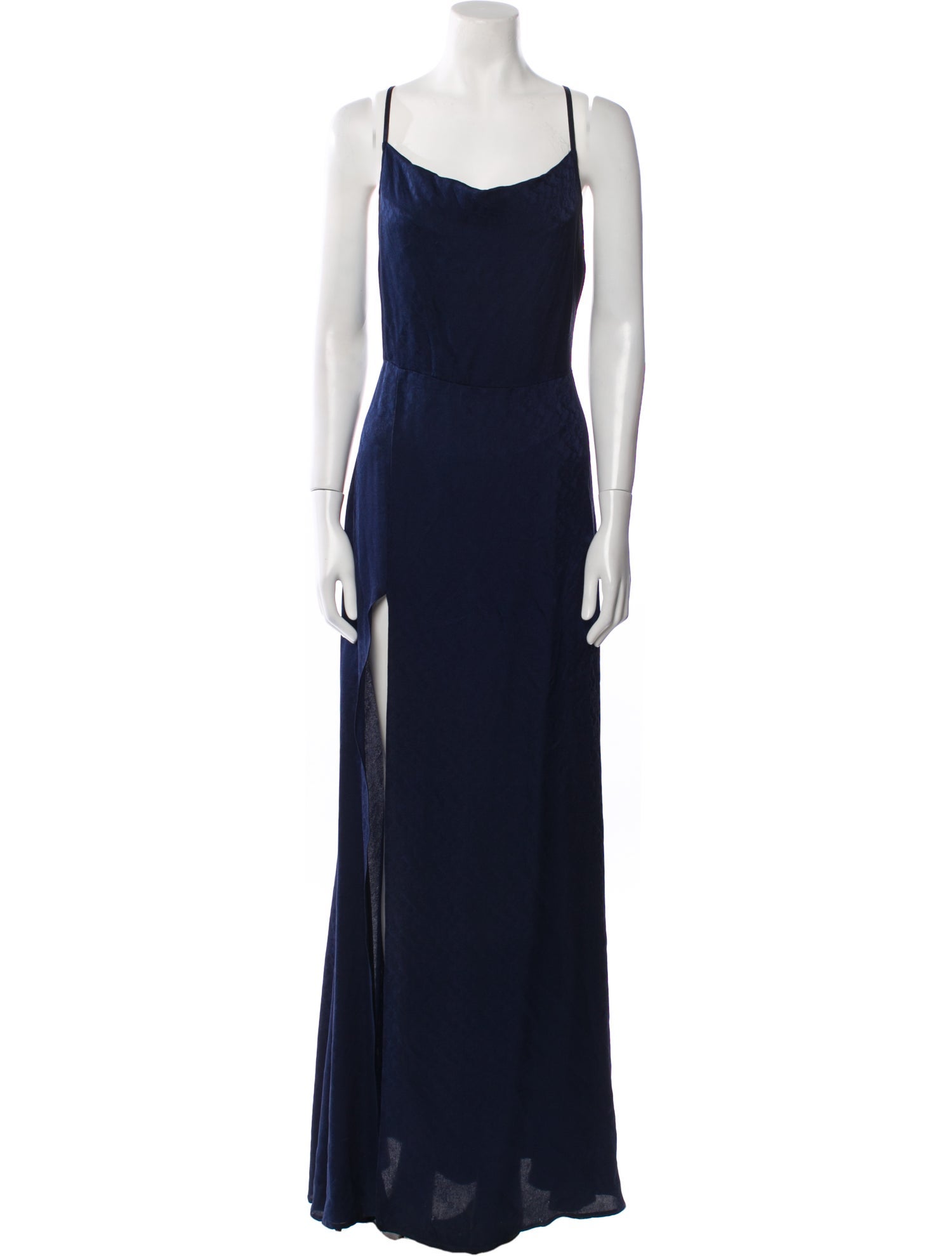 Reformation Scoop Neck Long Dress