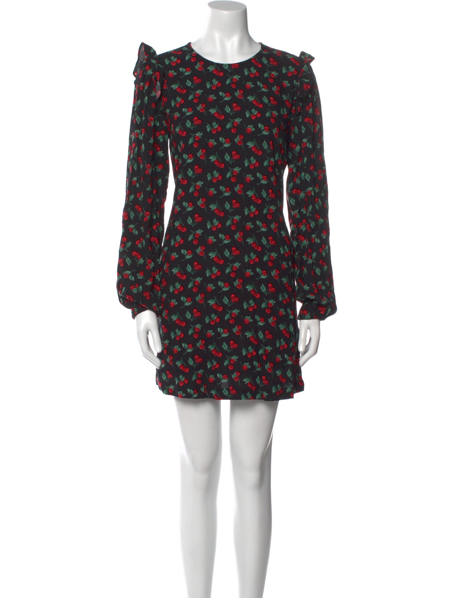 Reformation Floral Print Mini Dress