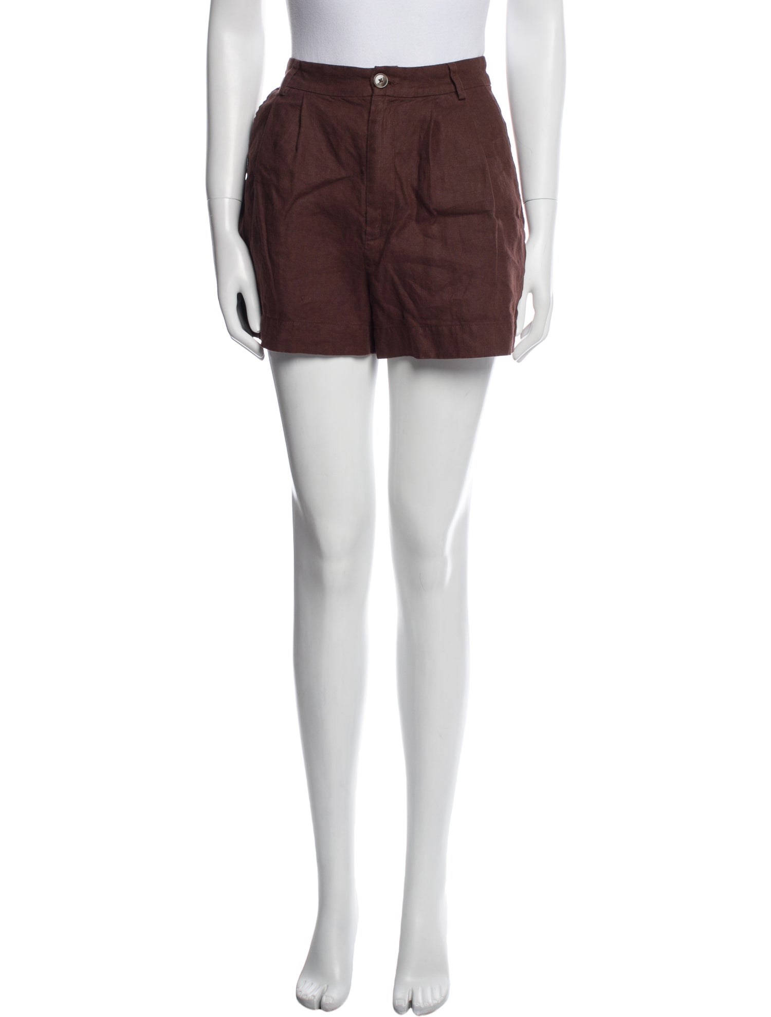 Reformation Linen Mini Shorts