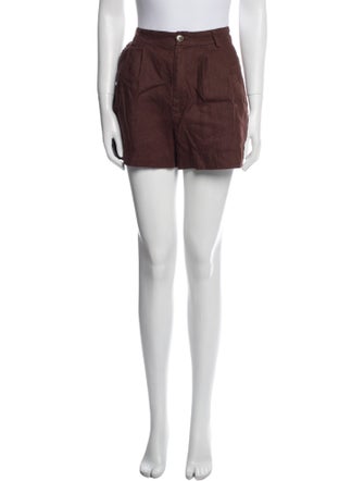 Reformation Linen Mini Shorts