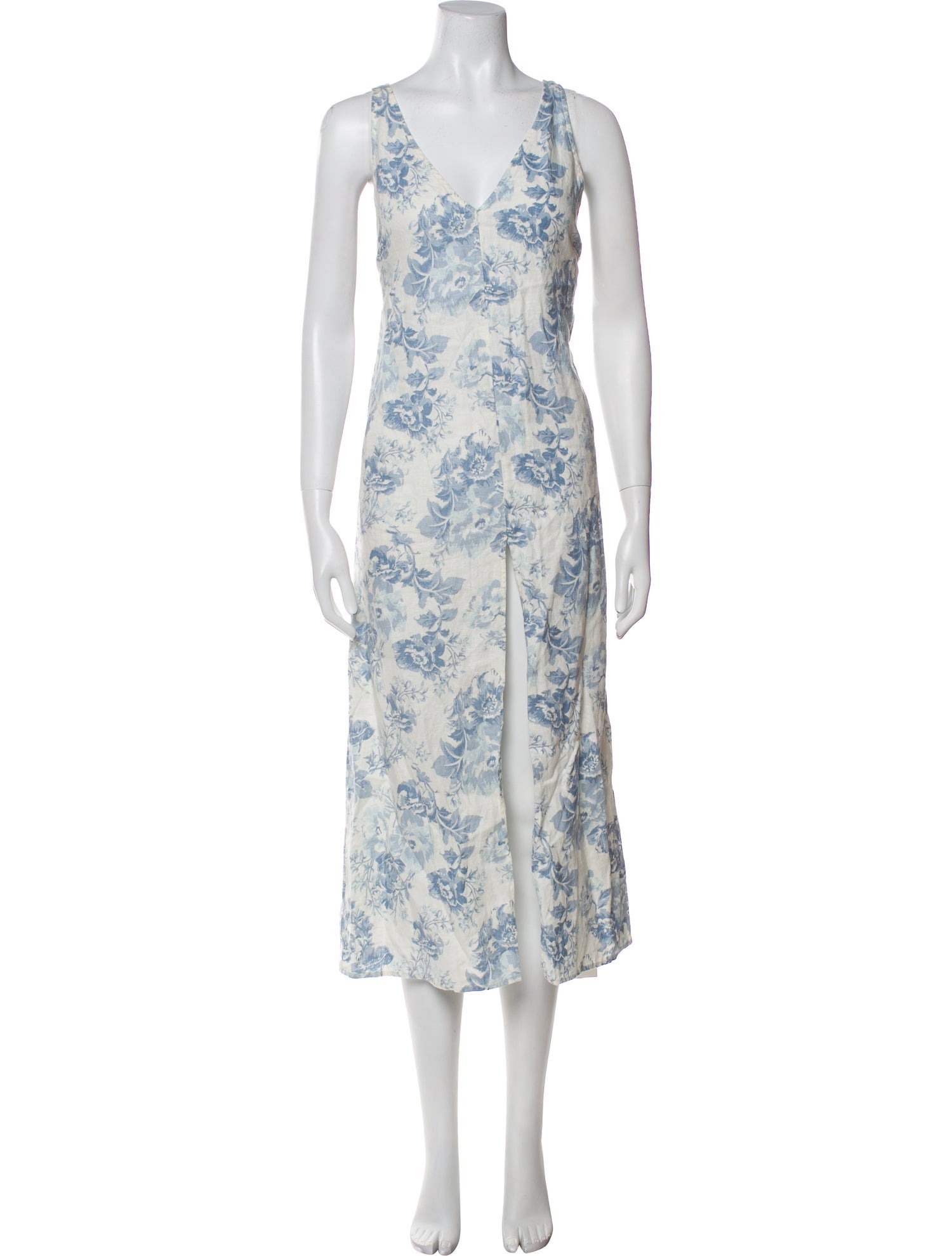 Reformation Linen Long Dress