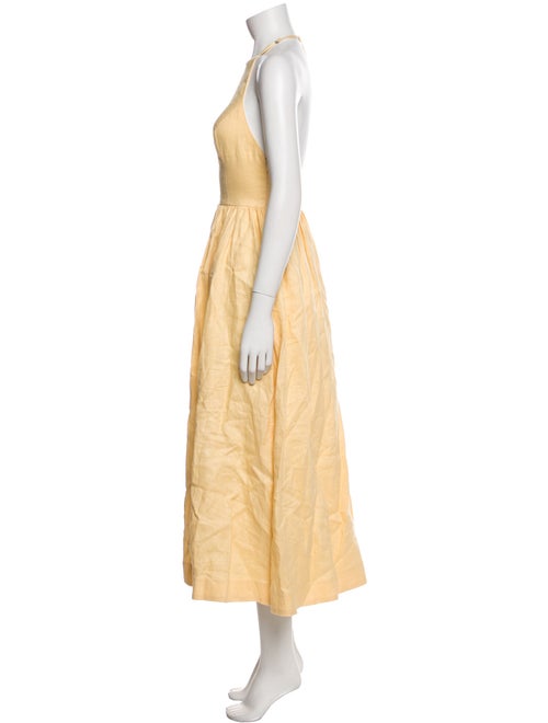 Reformation Linen Midi Length Dress