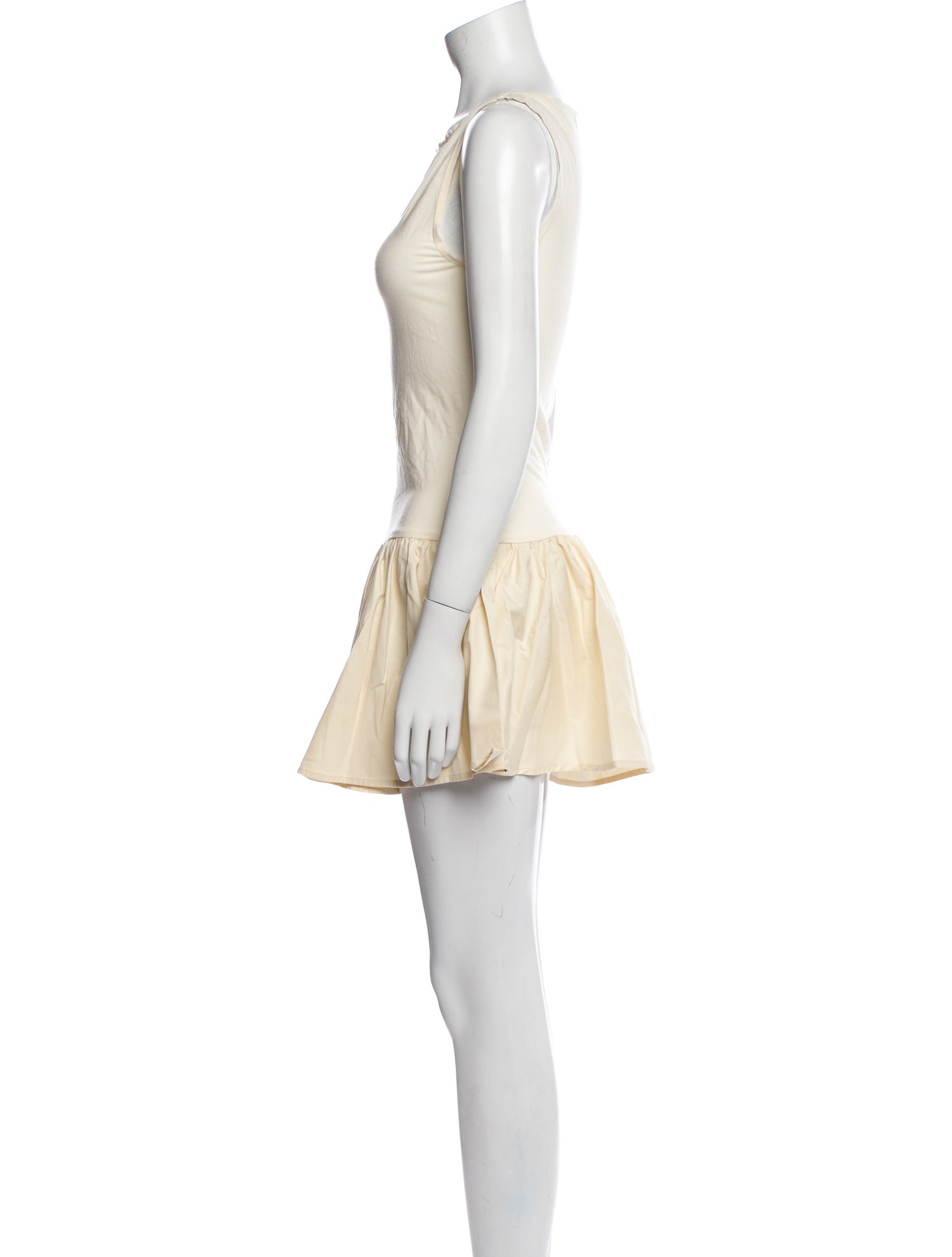 Reformation Bateau Neckline Mini Dress