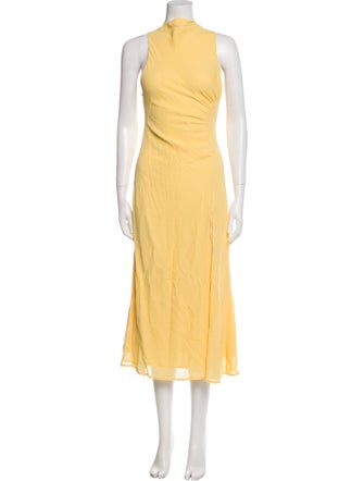 Reformation Mock Neck Midi Length Dress w/ Tags