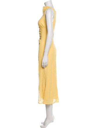Reformation Mock Neck Midi Length Dress w/ Tags
