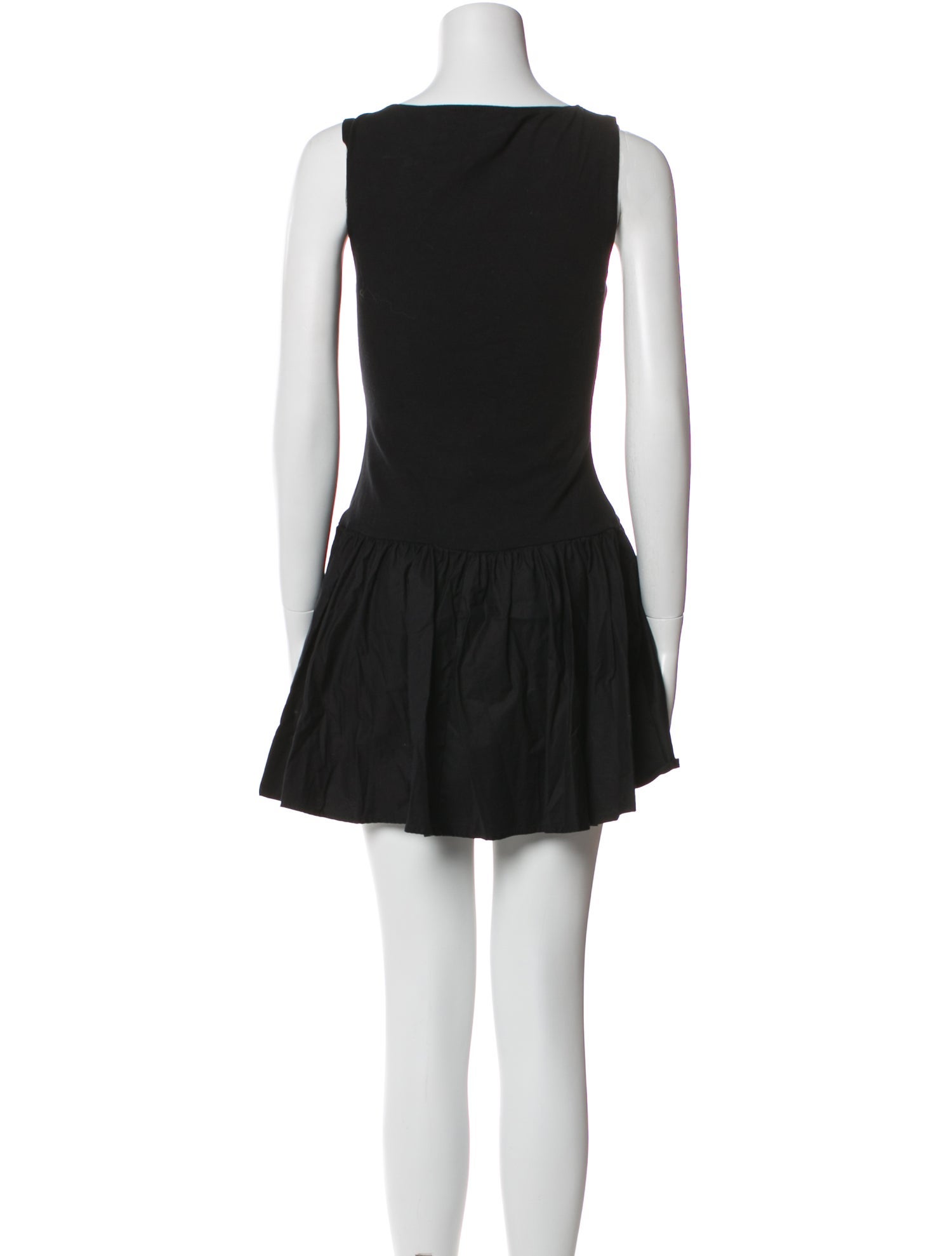 Reformation Bateau Neckline Mini Dress