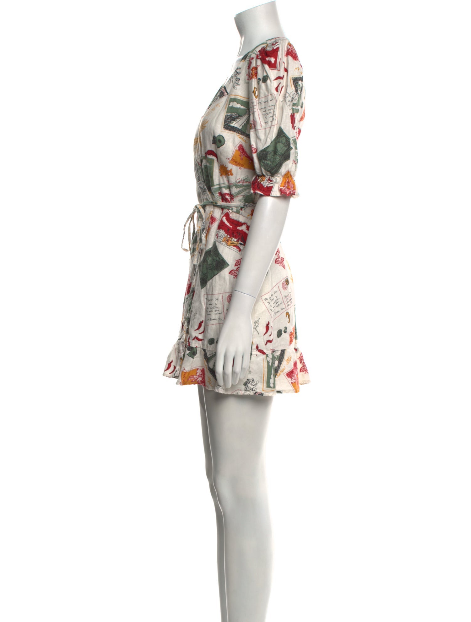 Reformation Linen Mini Dress