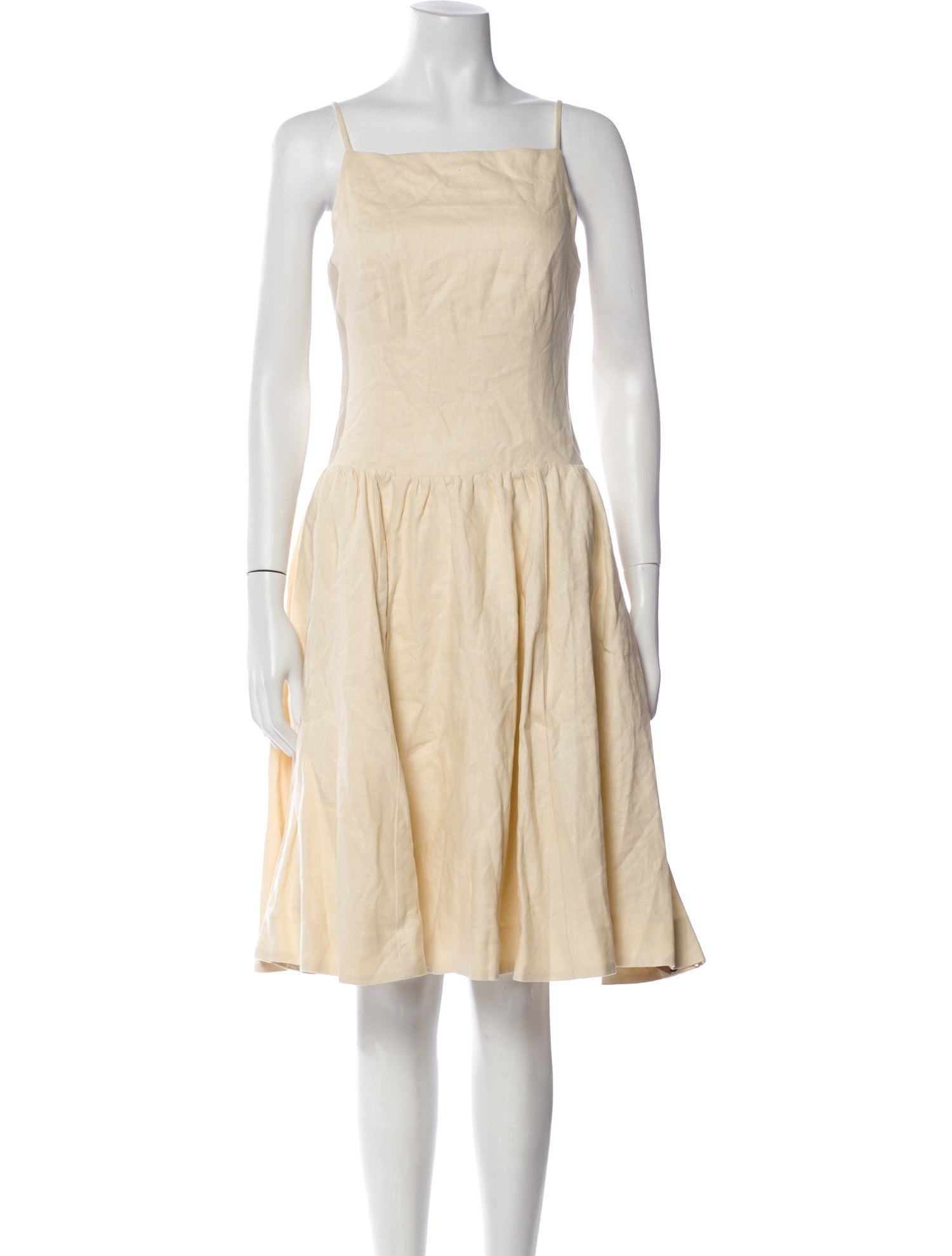 Reformation Square Neckline Mini Dress