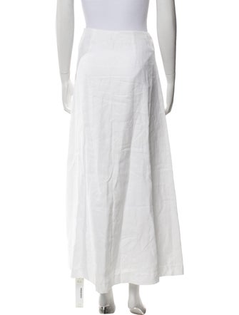 Reformation Linen Midi Length Skirt