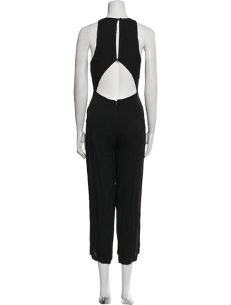 Reformation V-Neck Jumpsuit