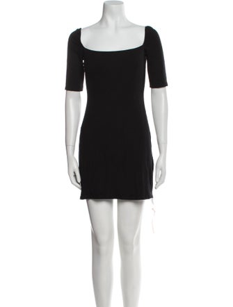 Reformation Square Neckline Mini Dress
