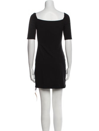 Reformation Square Neckline Mini Dress