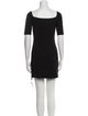 Reformation Square Neckline Mini Dress