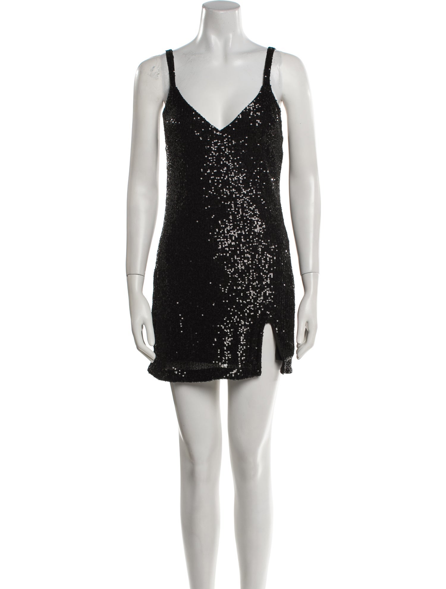 Reformation V-Neck Mini Dress