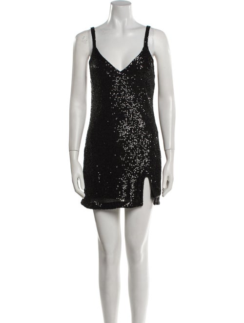 Reformation V-Neck Mini Dress