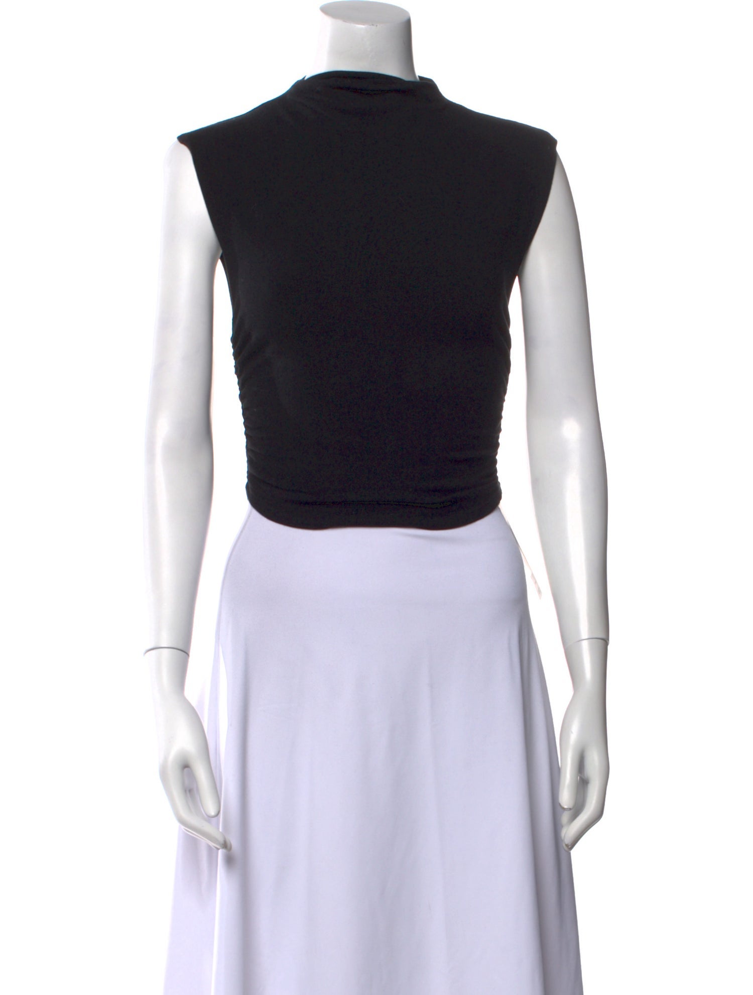 Reformation Scoop Neck Sleeveless Crop Top