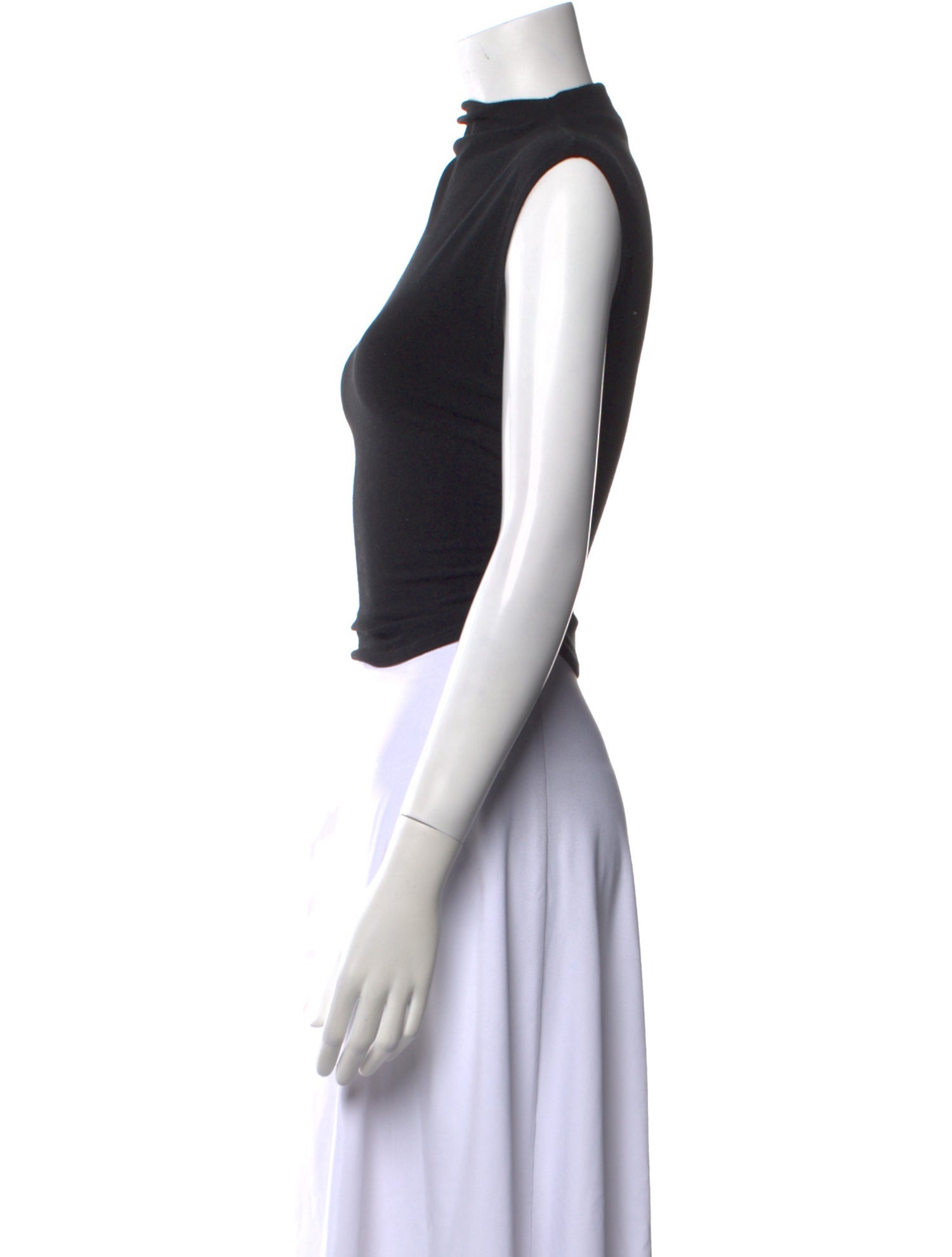 Reformation Scoop Neck Sleeveless Crop Top