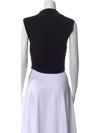 Reformation Scoop Neck Sleeveless Crop Top