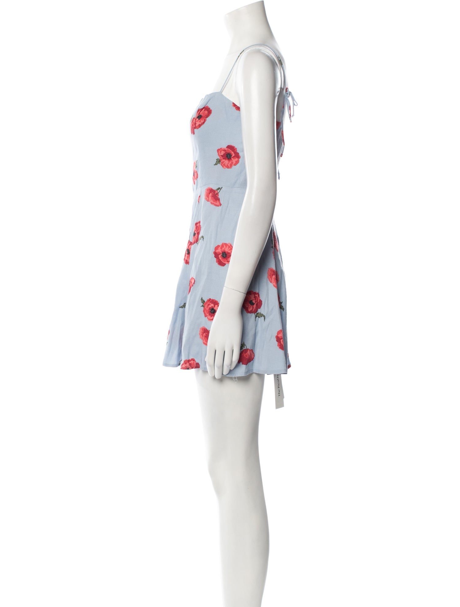 Reformation Floral Print Mini Dress