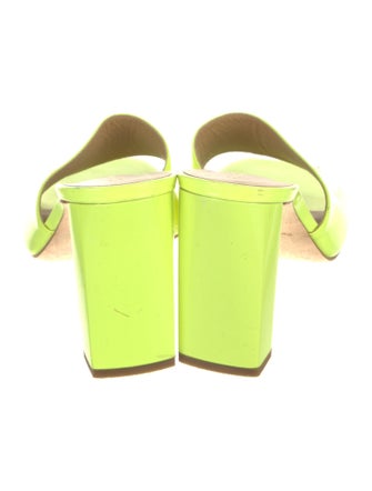 Reformation Patent Leather Slides