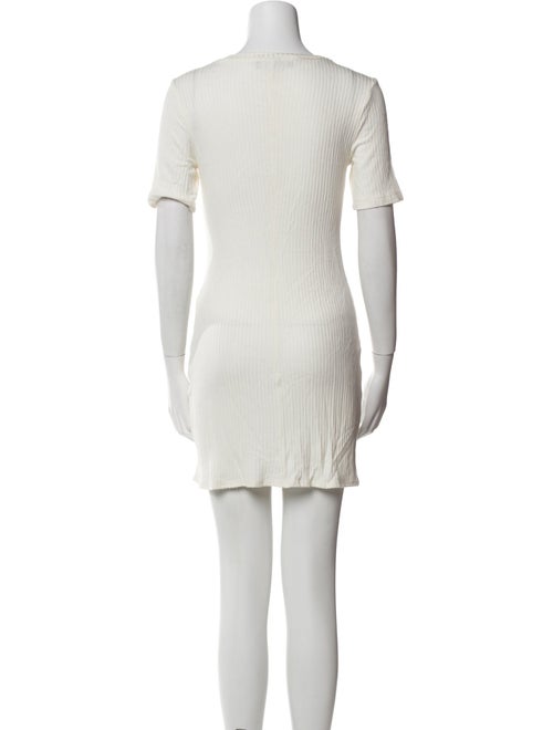 Reformation Scoop Neck Mini Dress